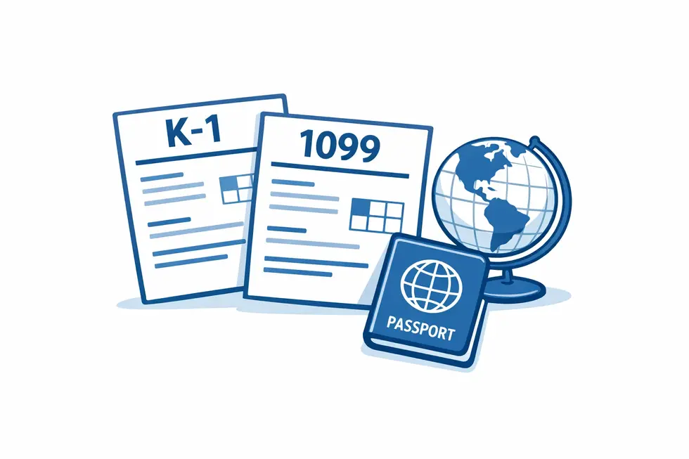  K-1 vs 1099: what's the difference for US expats?