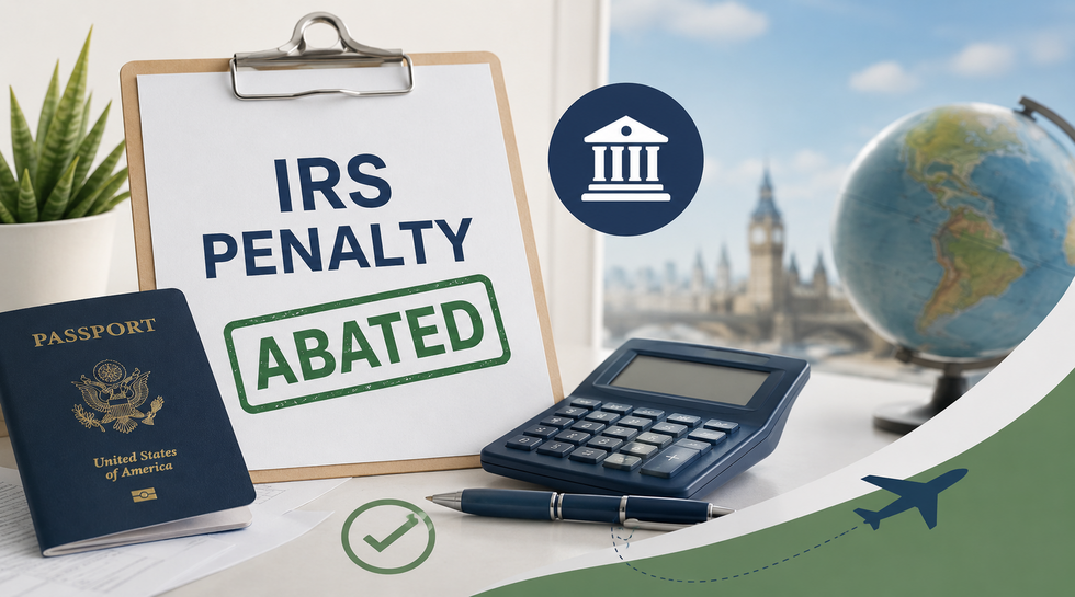 IRS first-time penalty abatement: requirements, Form 843, and sample letter