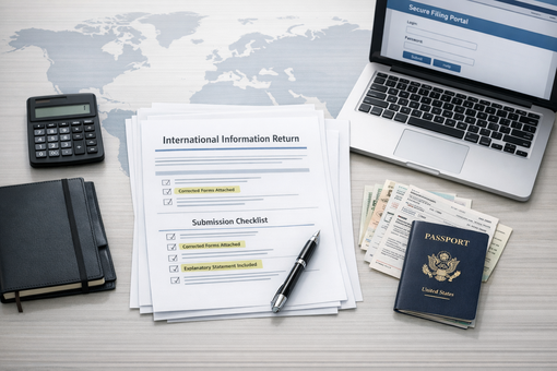 Delinquent International Information Return Submission Procedures (DIIRSP): IRS rules for 2026 by taxes for expats