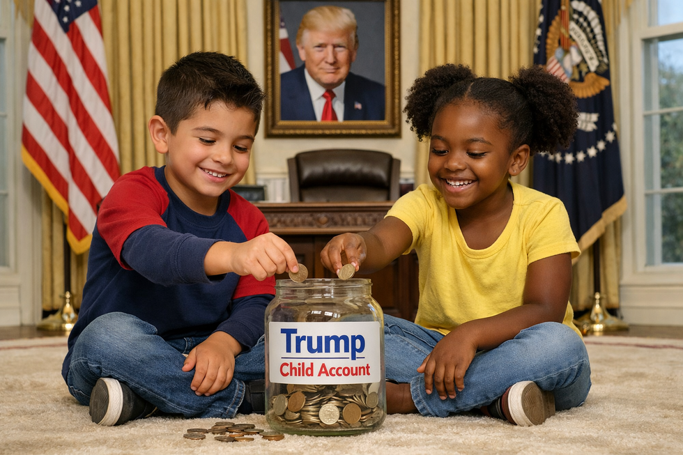 What are Trump child accounts?