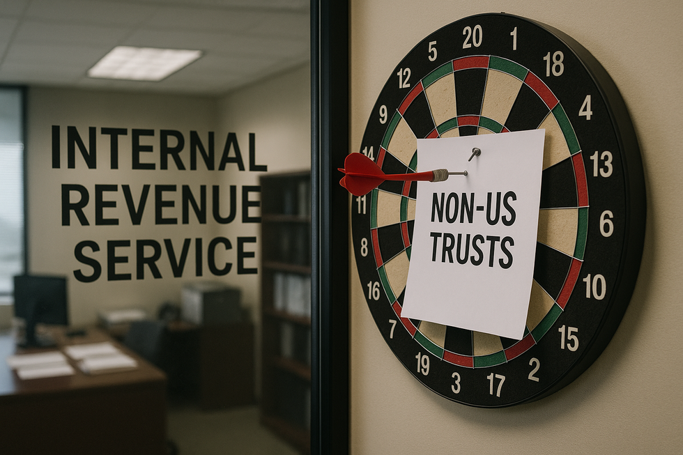 Non-US Trusts Remain IRS Target