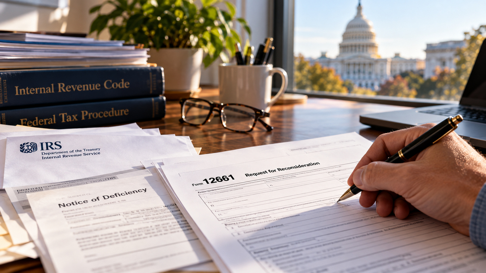 IRS Form 12661: How to request audit reconsideration for disputed tax issues