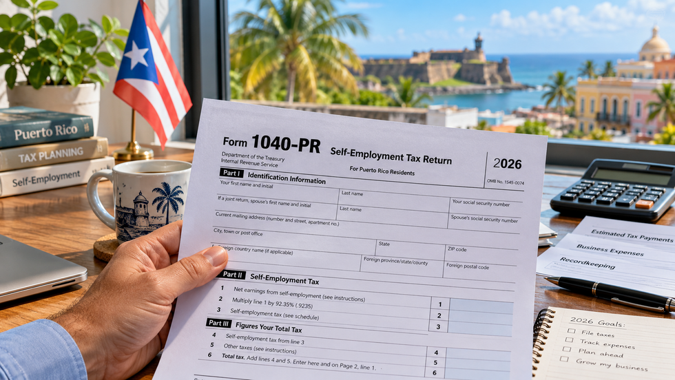 Form 1040-PR: Complete guide for Puerto Rico residents filing Self-Employment Tax in 2026