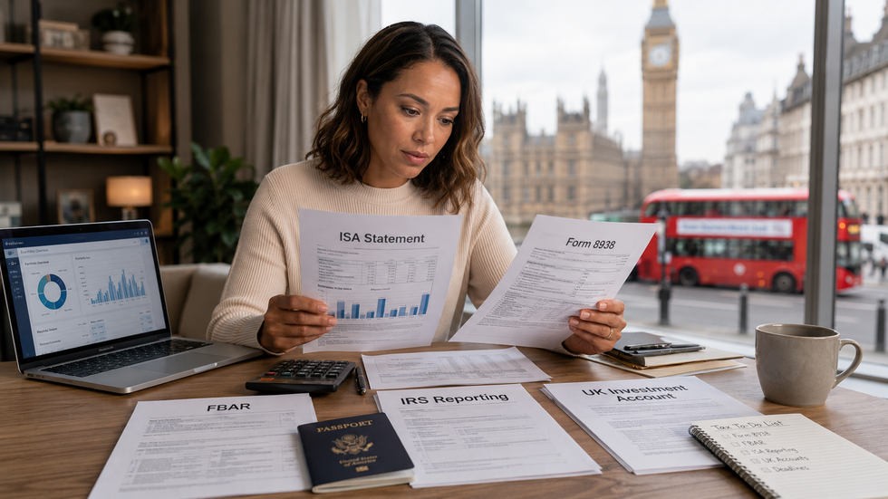ISA reporting for US expats in the UK: What the IRS requires