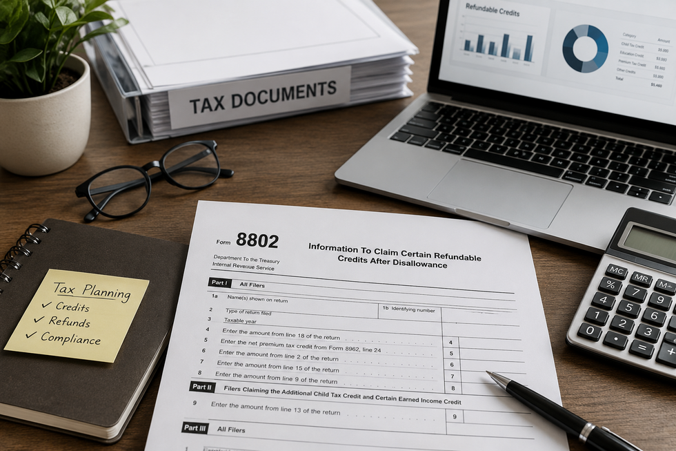 Form 8802: Application for US residency certification