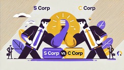 What's the difference between an S corporation and C corporation?