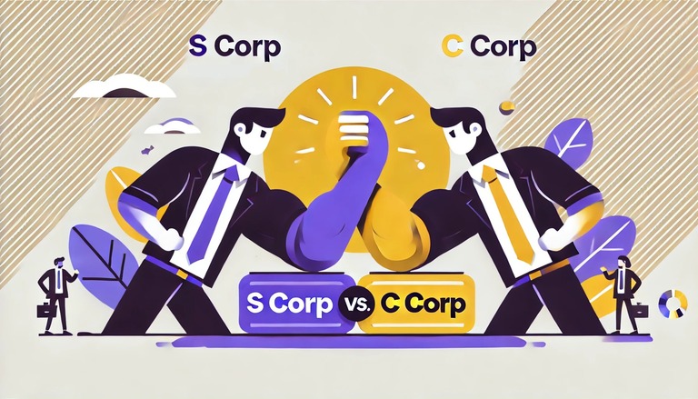 What's the difference between an S corporation and C corporation?