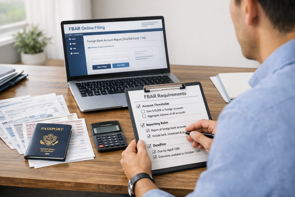 FinCEN Form 114 requirements: Who must file and what to report