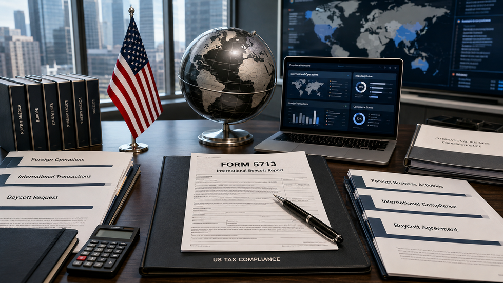 Form 5713 instructions: How to report international boycott operations in 2026