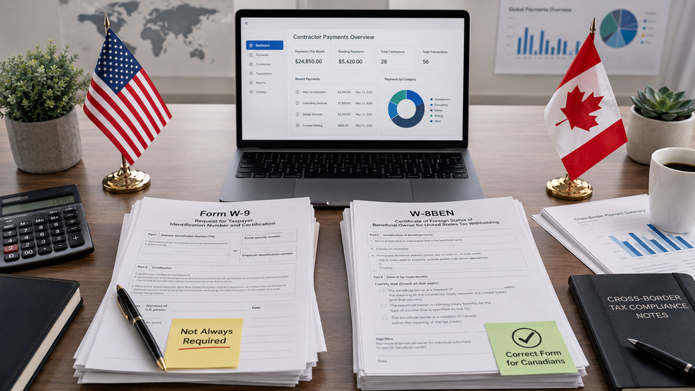 W-9 form Canada: who needs it and what to use instead