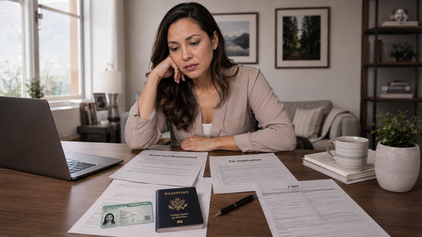 Giving up a green card by Taxes for Expats (TFX)