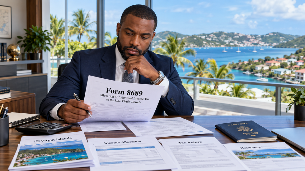 Form 8689: Allocation of individual income tax to the US Virgin Islands explained