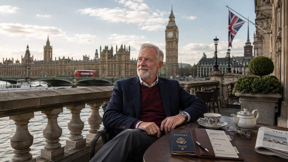 Retiring in the UK as an American: The complete 2026 guide