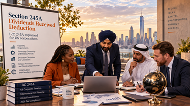Section 245A dividends received deduction: IRC 245A explained for US corporations