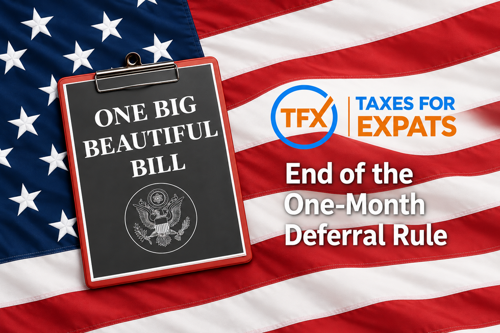 IRS Notice 2025-72: What the end of the one-month deferral rule means for foreign companies