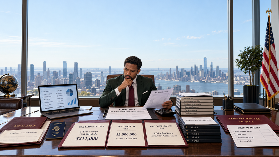 Covered expatriate: definition, rules, and tax consequences in 2026