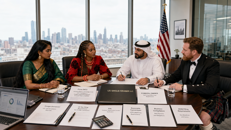 Foreign owned single member LLC: 2026 tax and filing requirements guide