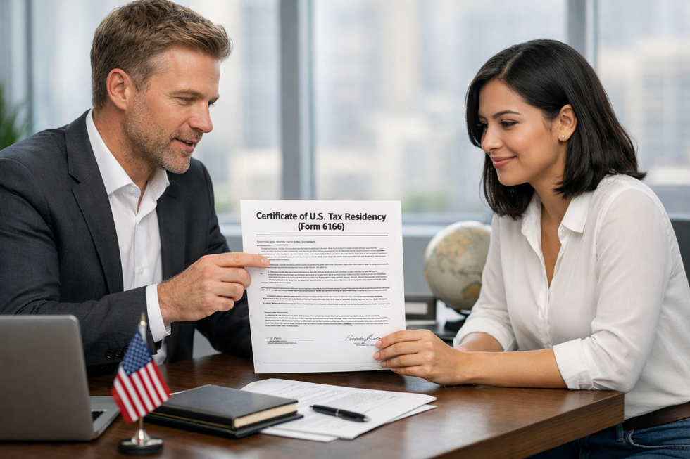 Form 6166: IRS certificate of US tax residency explained