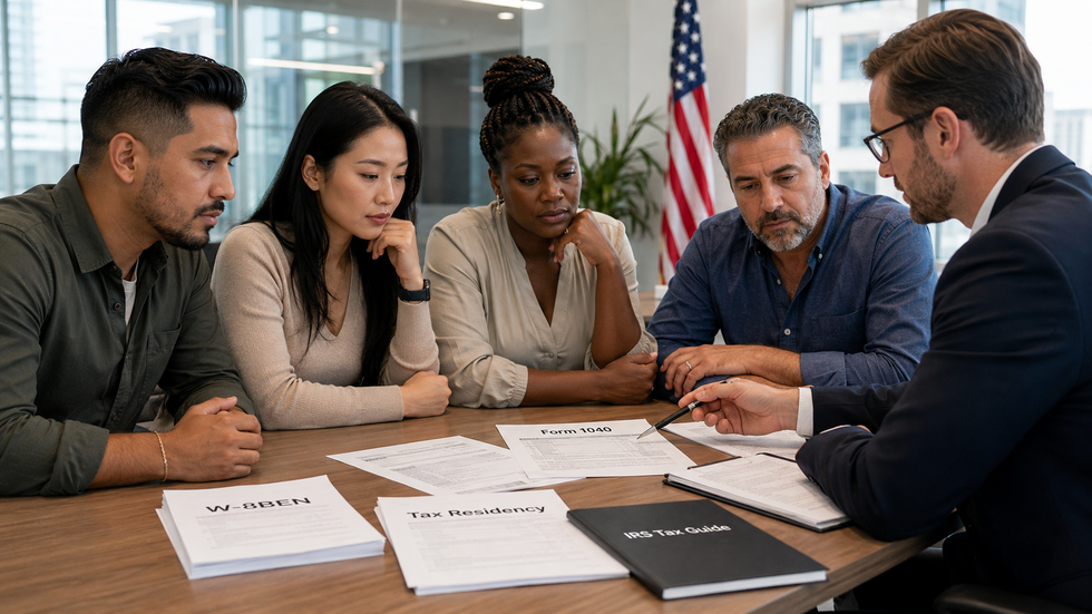 Do foreigners pay taxes in the US?