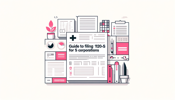 Filing tax return for an S corp: Form 1120-S instructions